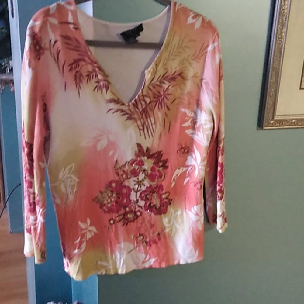 Stretch Embellished Sweater